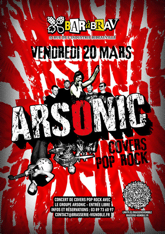 Arsonic en concert au BaRàBraV de Ribeauvillé