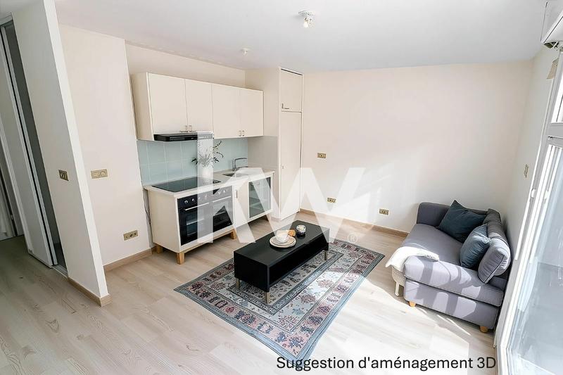 Appartement - 27 m² - 1 pièce