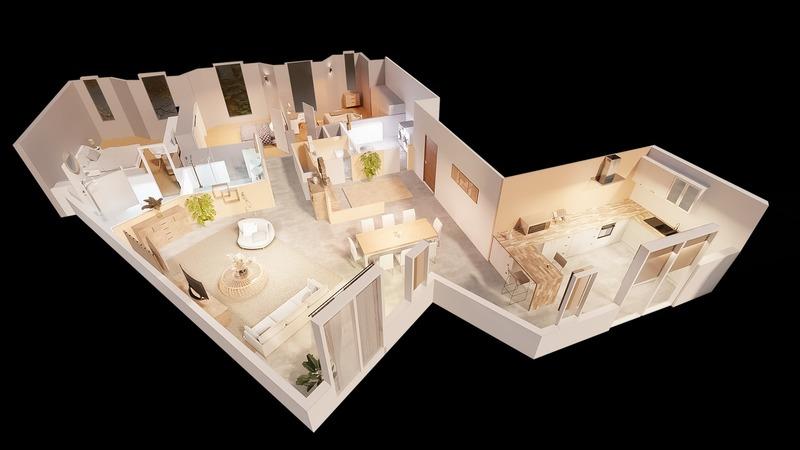 Appartement - 138 m² - 4 pièces