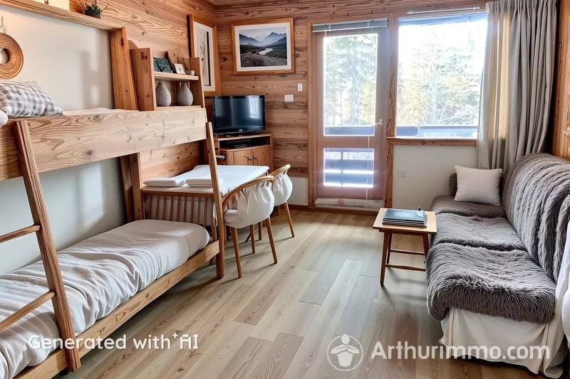 Appartement - 22 m² - 1 pièce