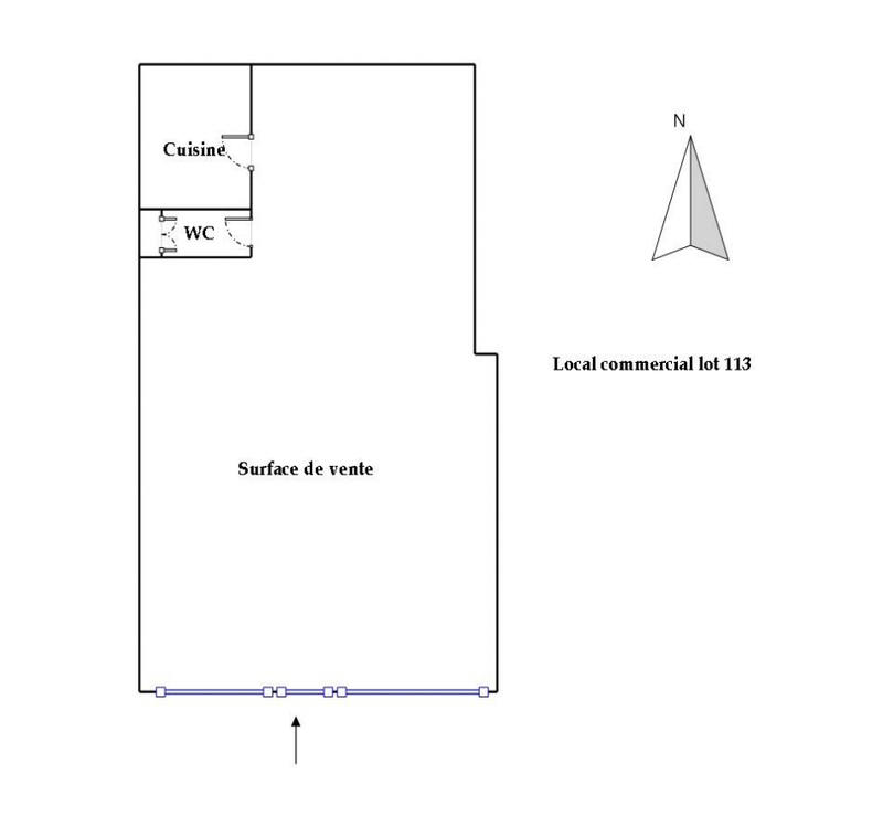 Local d'activités - 100 m²