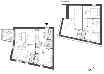 Appartement - 84 m² - 4 pièces