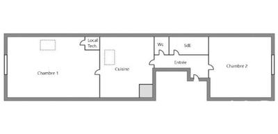 Appartement - 55 m² - 3 pièces