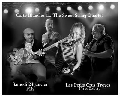 Carte blanche à .... The Sweet Swing Quartet