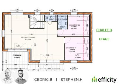 Châlet - 146 m² - 6 pièces