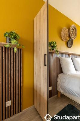 Chambre - 15 m² - 1 pièce