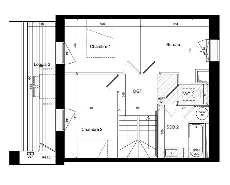 Appartement - 88 m² - 4 pièces