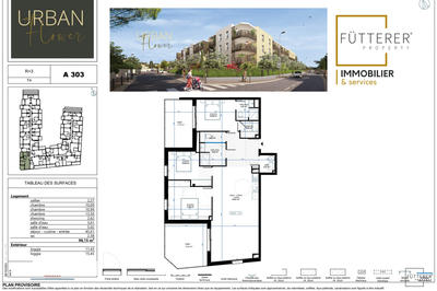 Appartement - 96 m² - 4 pièces