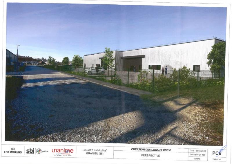 Entrepôt - 1 210 m²