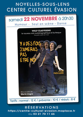 Y'a des fois j'aimerais pas être moi - Willy Claeyssens