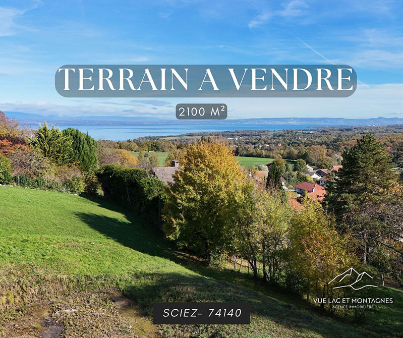 Terrain - 2 100 m²