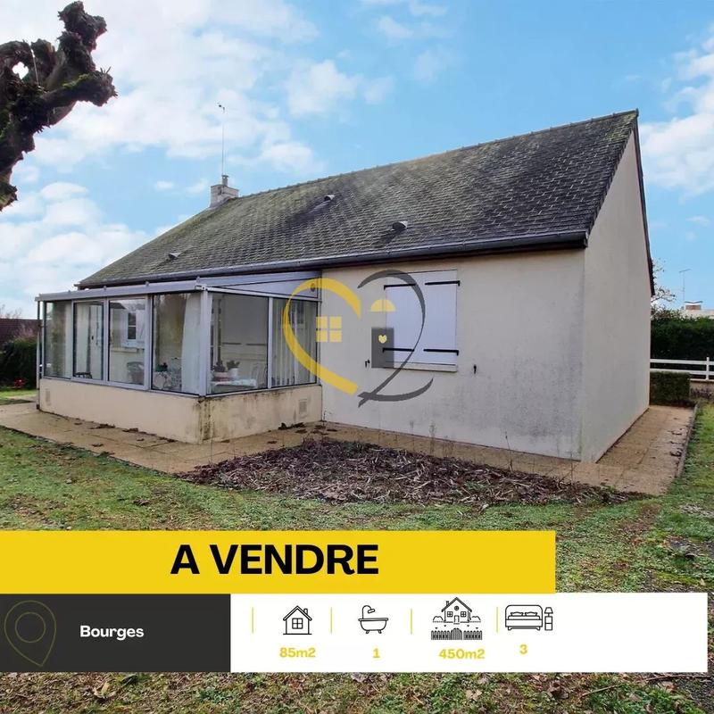 Maison - 85 m² - 4 pièces