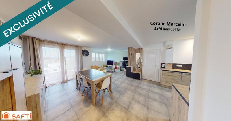 Appartement - 65 m² - 3 pièces