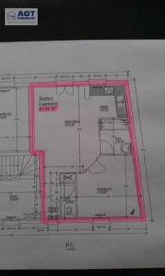 Appartement - 42 m² - 2 pièces