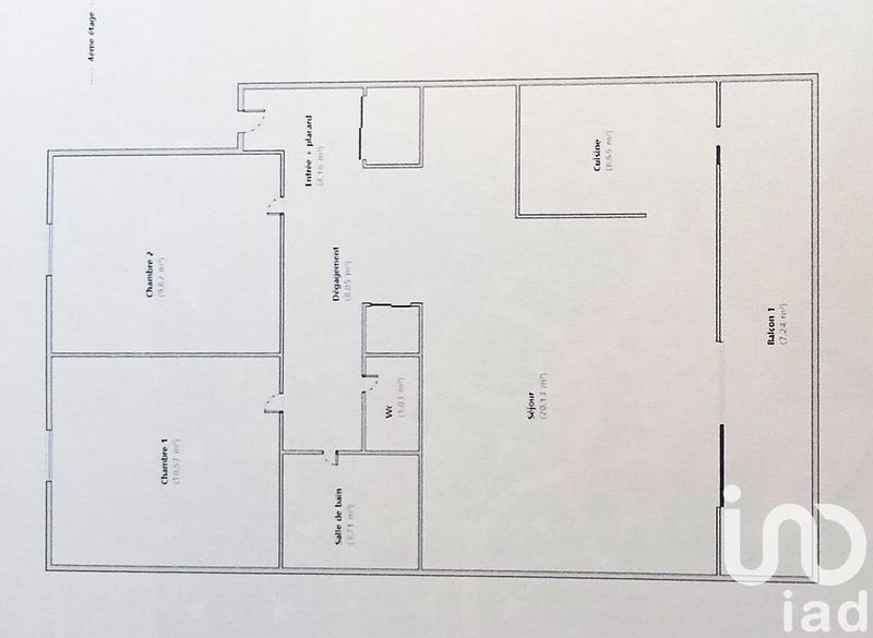 Appartement - 66 m² - 3 pièces