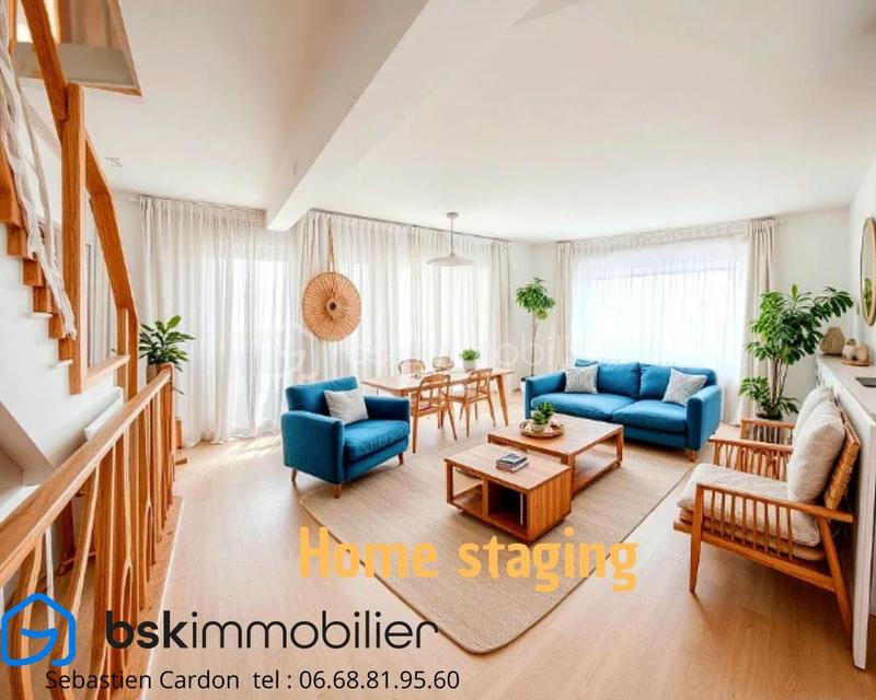 Maison de ville - 89 m² - 5 pièces