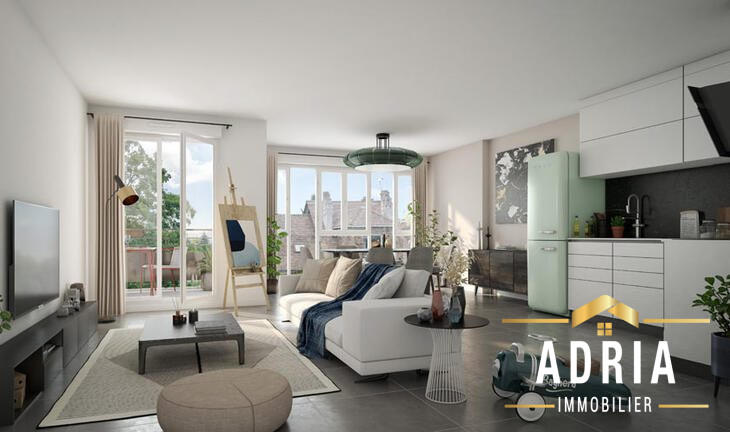 Appartement - 64 m² - 3 pièces