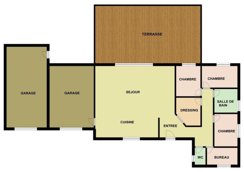 Maison - 107 m² - 4 pièces