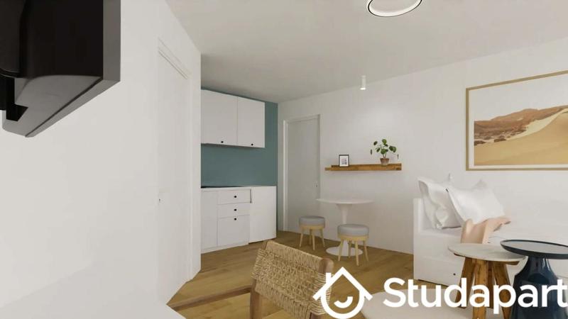 Appartement - 18 m² - 1 pièce