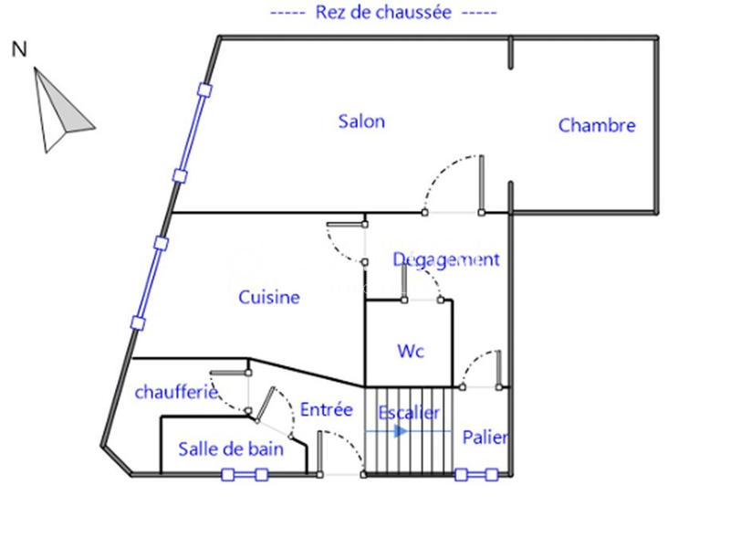 Appartement - 52 m² - 2 pièces
