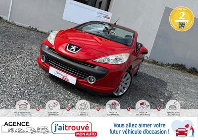 Peugeot 207 Cc 1.6 Vti 120Cv Red Color *107.000km*Véhicule sous Garantie 6 Mois*Kit de Distribution Ok*Dernier entretien et Ct Ok*Climatisation Bi-Zone*Autoradio*Vitres électriques*Abs*Esp