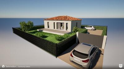 Terrain constructible - 444 m²