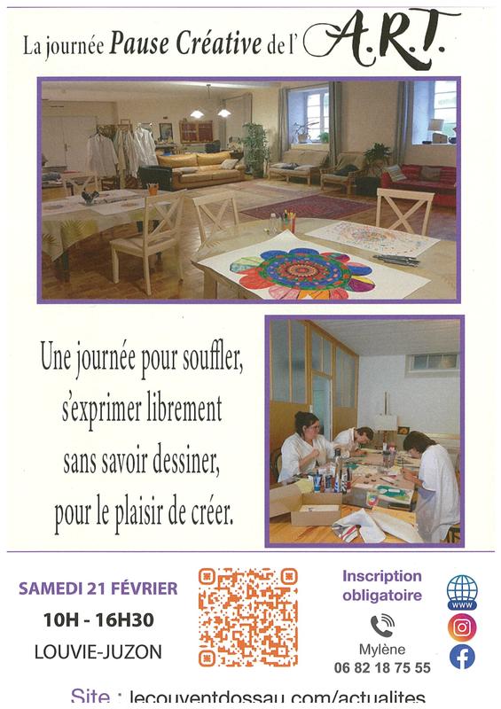 Atelier créatif : "Pause créative de l'art"