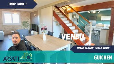 Maison - 127 m² - 6 pièces