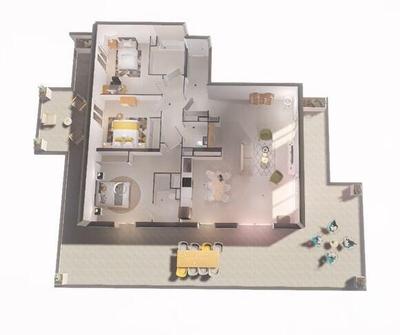 Appartement - 106 m² - 4 pièces