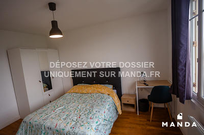 Chambre - 15 m² - 3 pièces