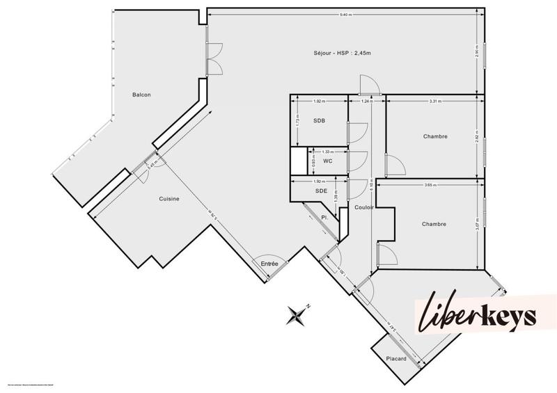 Appartement - 101 m² - 4 pièces