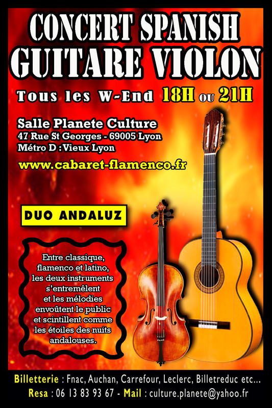 Duo Magic Andaluz - Guitare Violon Spanish