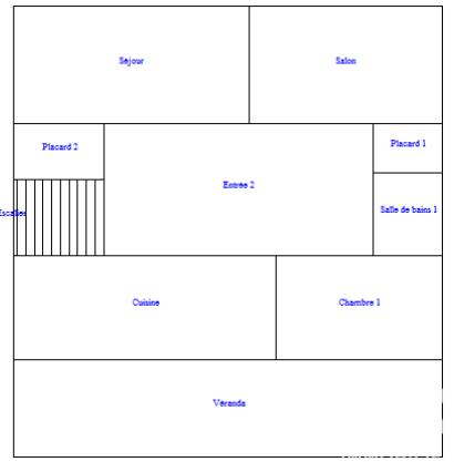 Maison de ville - 110 m² - 4 pièces