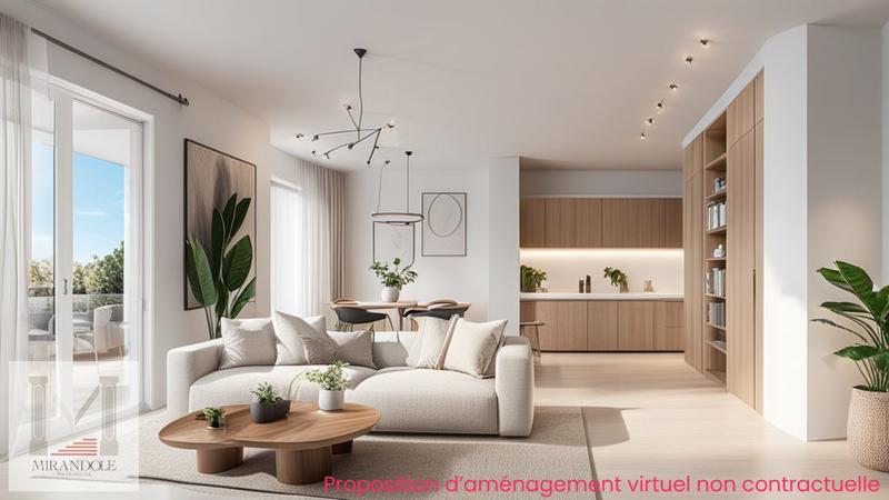 Appartement - 51 m² - 3 pièces