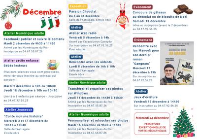 Agenda de la Médiathèque