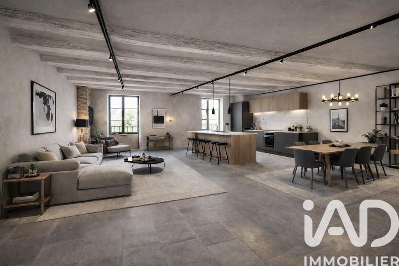 Loft - 99 m² - 2 pièces