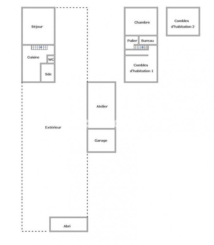 Maison - 73 m² - 3 pièces