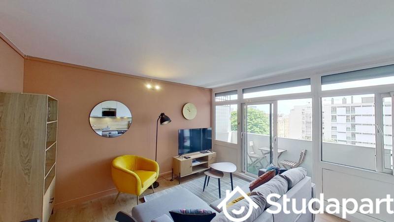 Chambre - 11 m² - 1 pièce