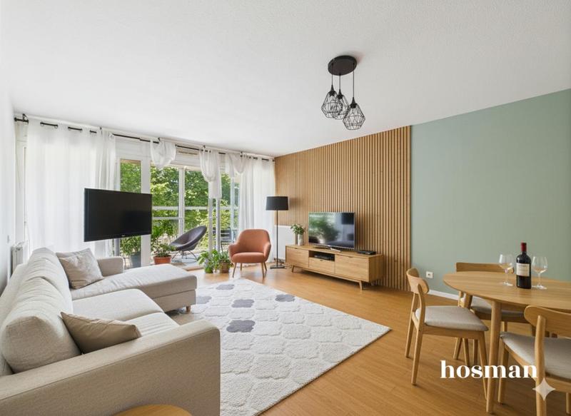 Appartement - 90 m² - 3 pièces