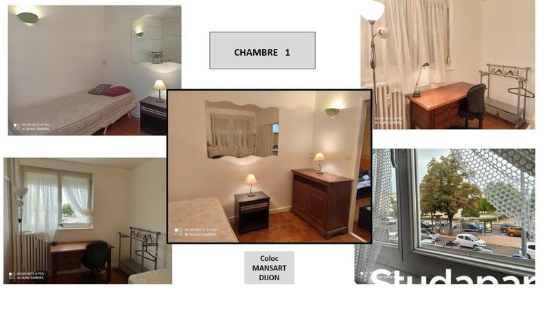 Chambre - 10 m² - 1 pièce