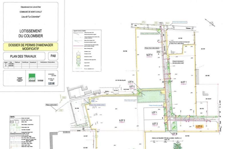 Terrain constructible - 1 102 m²