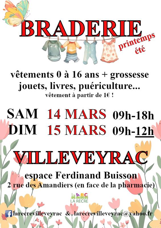 Braderie de printemps de la récré