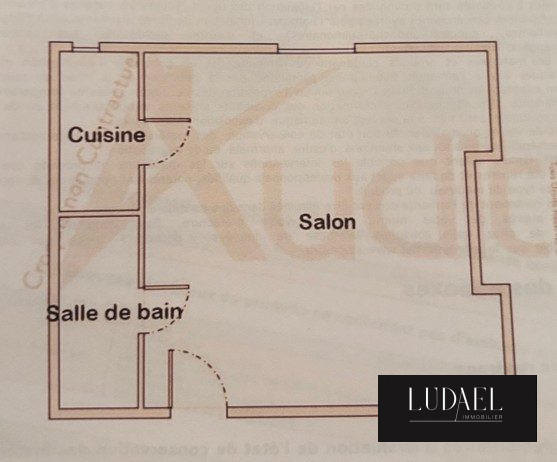 Appartement - 21 m² - 1 pièce