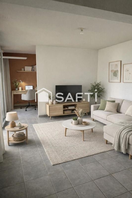 Appartement - 47 m² - 2 pièces