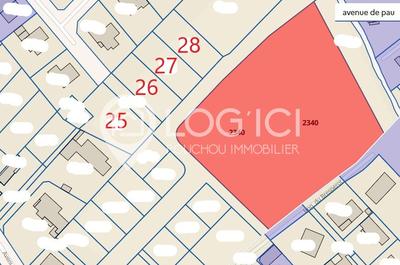 Terrain constructible - 640 m²