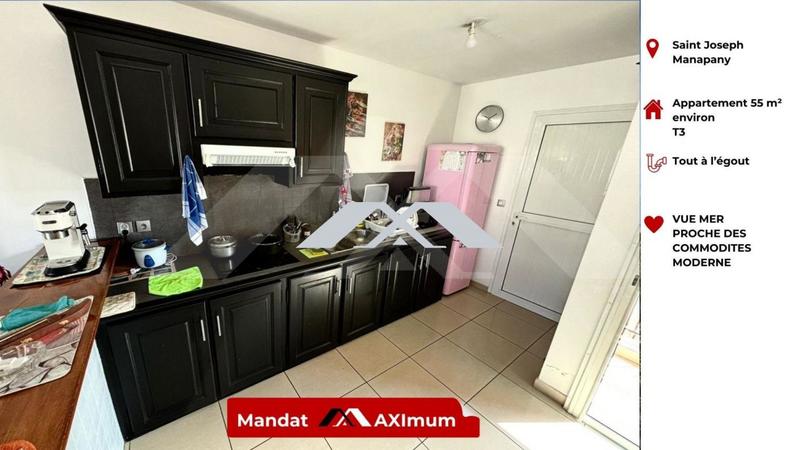 Appartement - 55 m² - 3 pièces