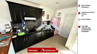 Appartement - 55 m² - 3 pièces