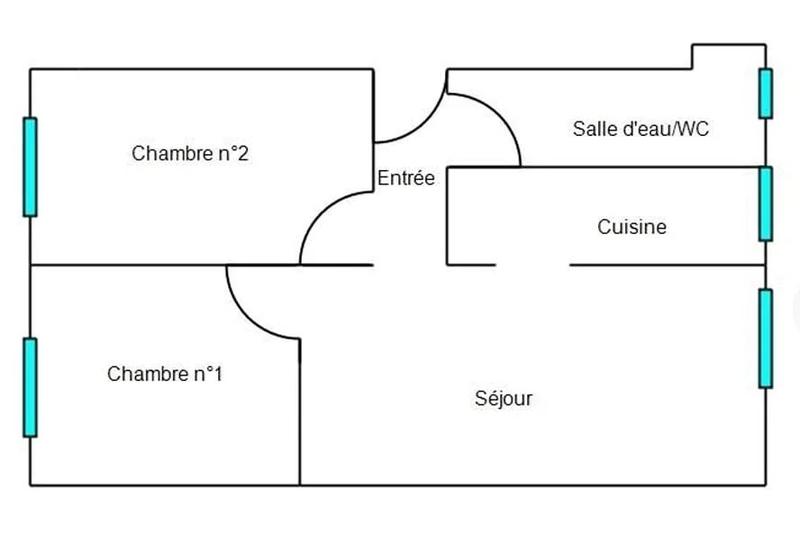 Viager - Appartement - 42 m² - 3 pièces