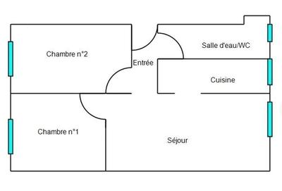 Viager - Appartement - 42 m² - 3 pièces