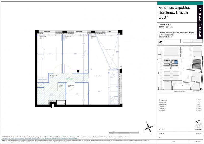 Appartement - 102 m²
